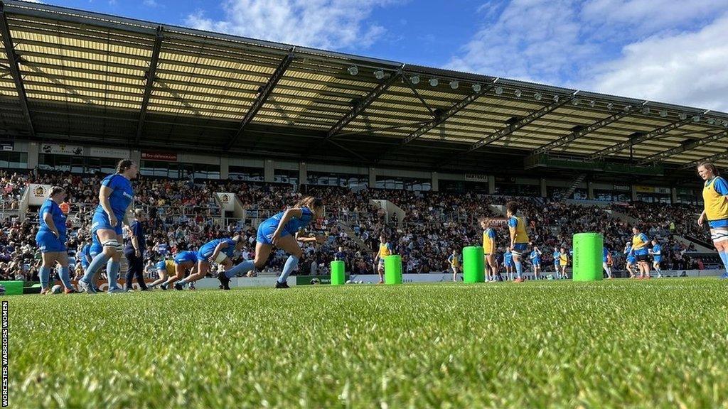 Worcester Warriors Women will now be part of the Allianz Premier 15s when the new campaign kicks off this weekend