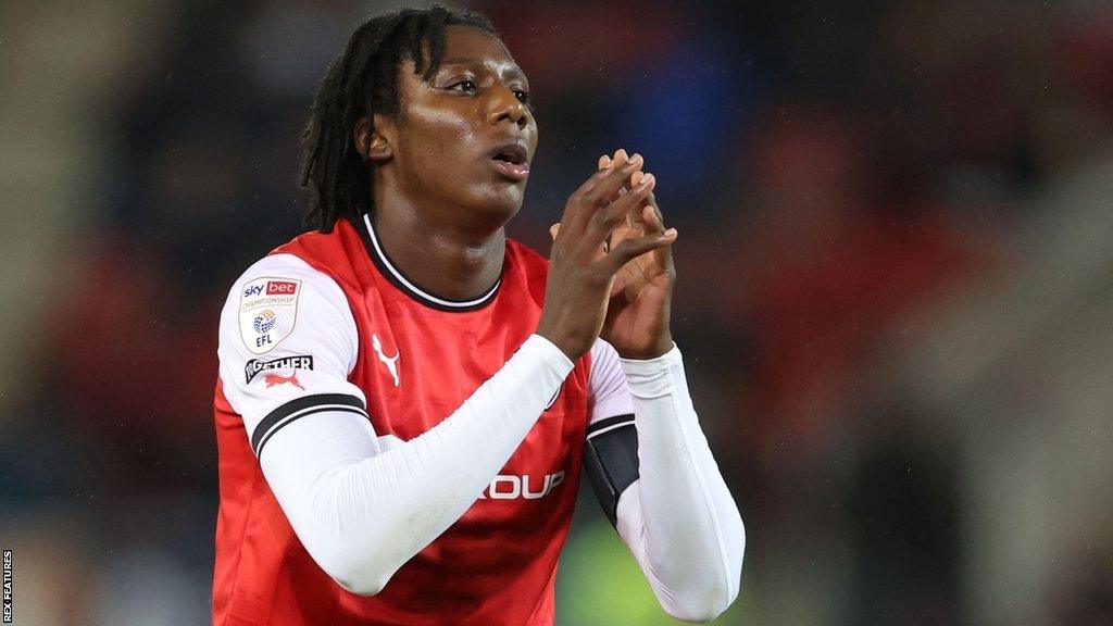 Brooke Norton-Cuffy made 21 appearances on loan at Rotherham United over the first half of the season