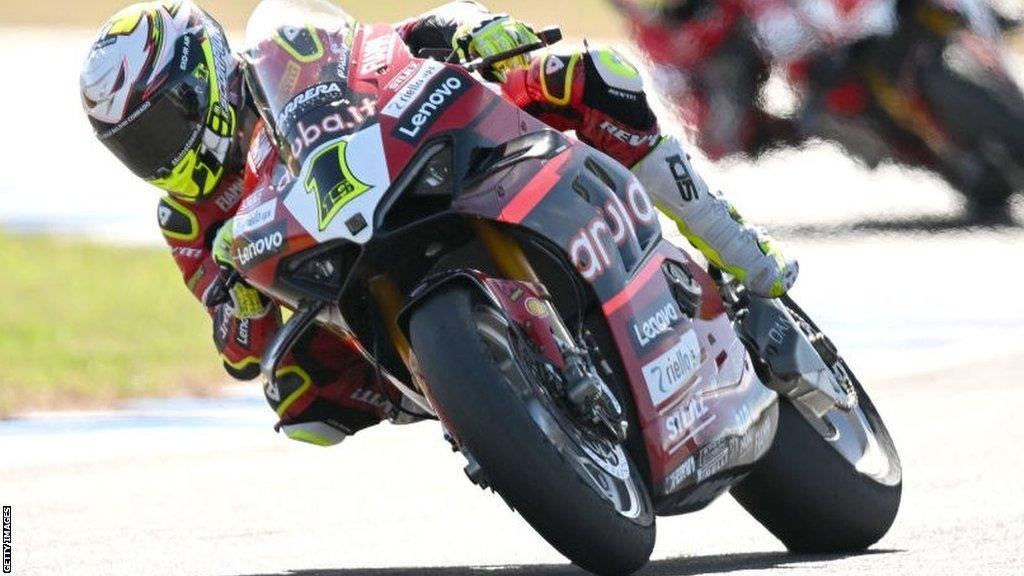 Alvaro Bautista formerly competed in MotoGP