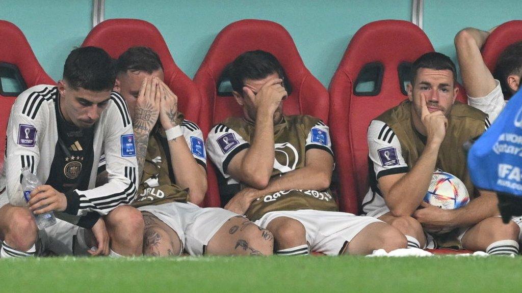 Germany kmocked out of Worl Cup