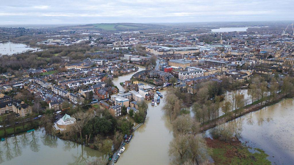 Flooded Oxford