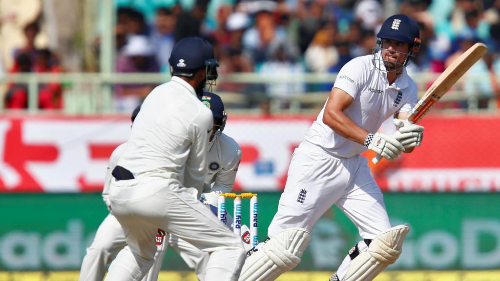 England's Alastair Cook