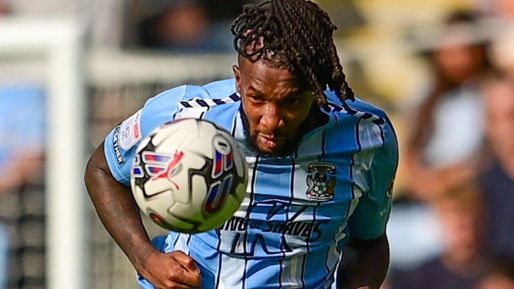 Kasey Palmer in action for Coventry