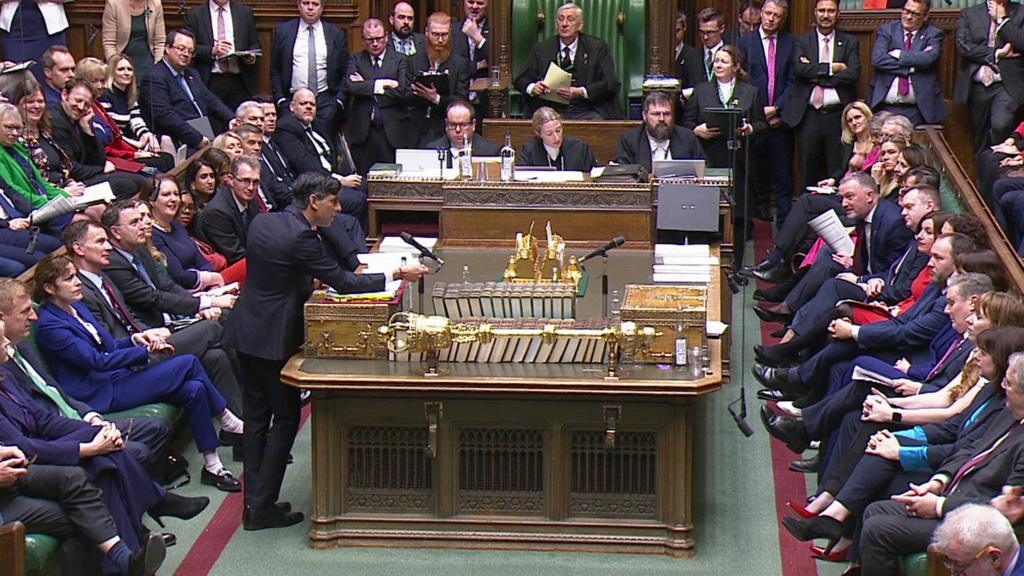 Rishi Sunak at PMQs