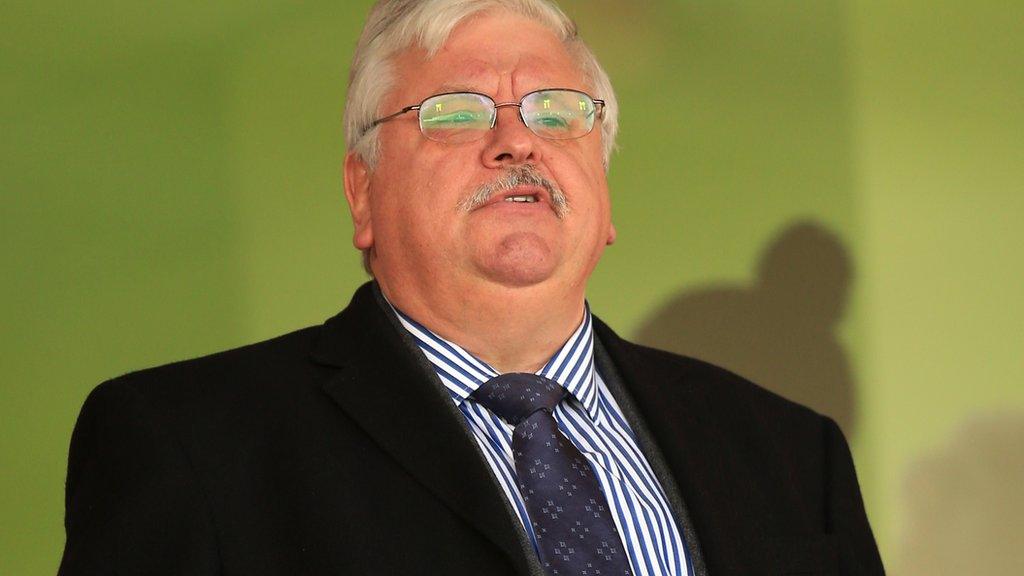 Port Vale owner Norman Smurthwaite