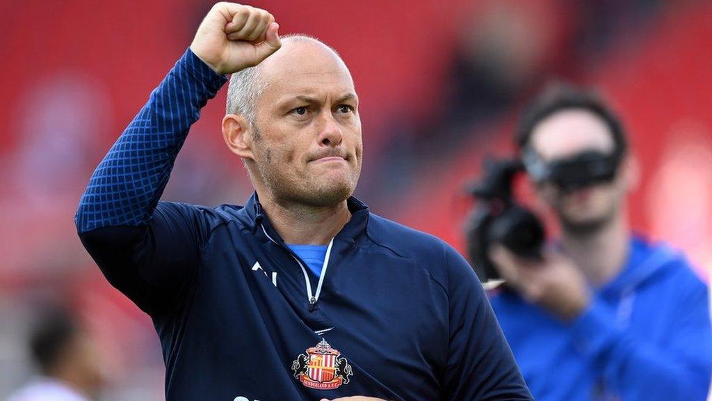 Alex Neil celebrated Sunderland's win at Stoke on 20 August - but just eight days later he was the Potters' manager