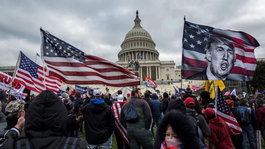 US Capitol on 6 Jan 2021