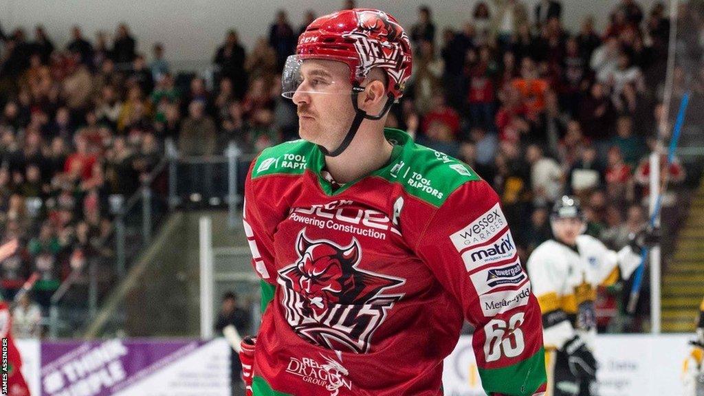 Trevor Cox was on target for Cardiff Devils