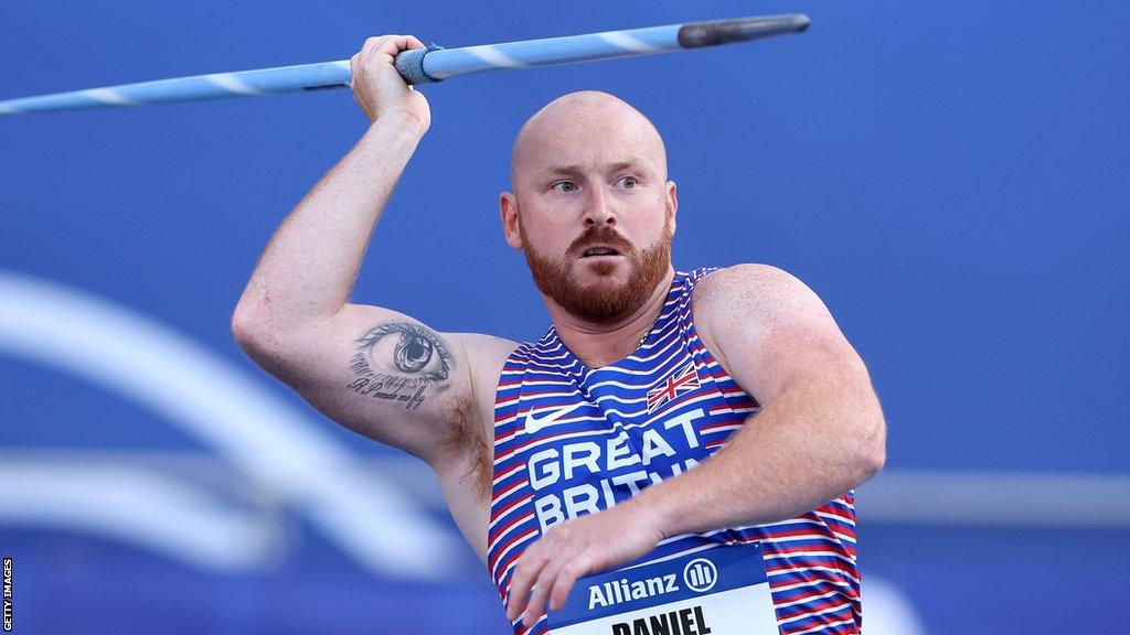 Dan Pembroke in action in the final