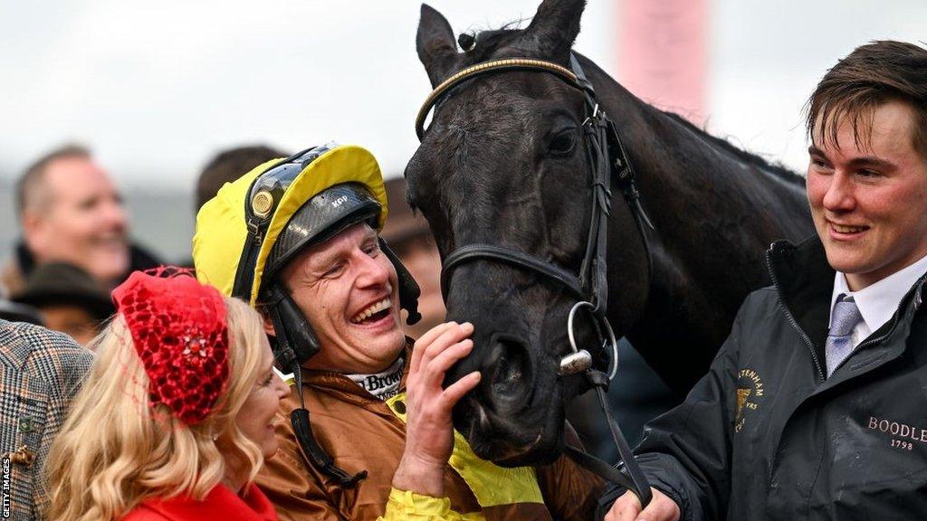 Galopin Des Champs after victory