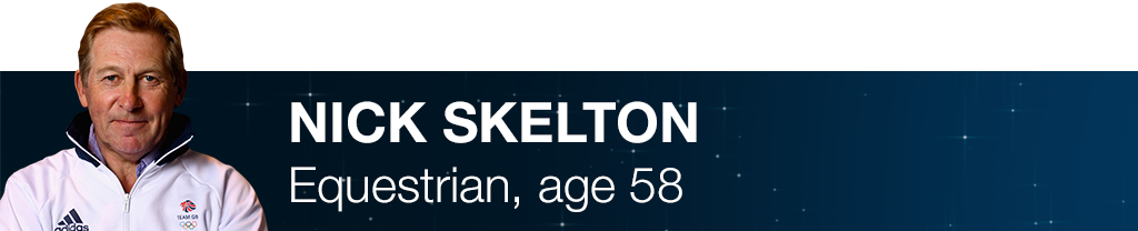 Nick Skelton - Equestrian, age 58