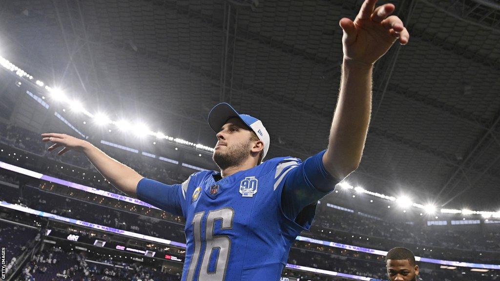 Detroit Lions quarterback Jared Goff