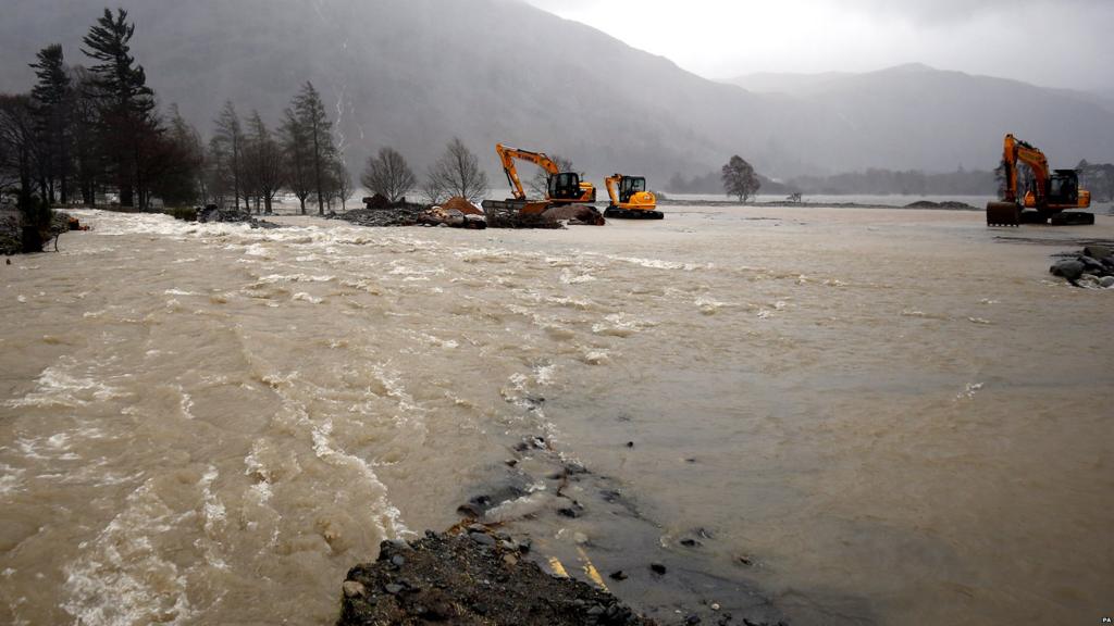 Flooding in Glenridding