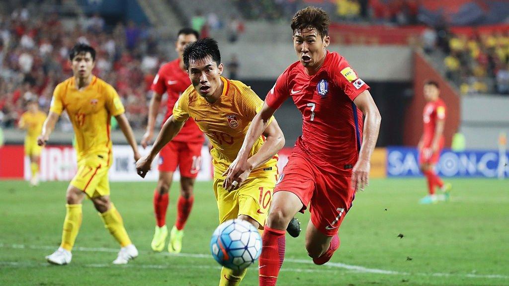 China v South Korea