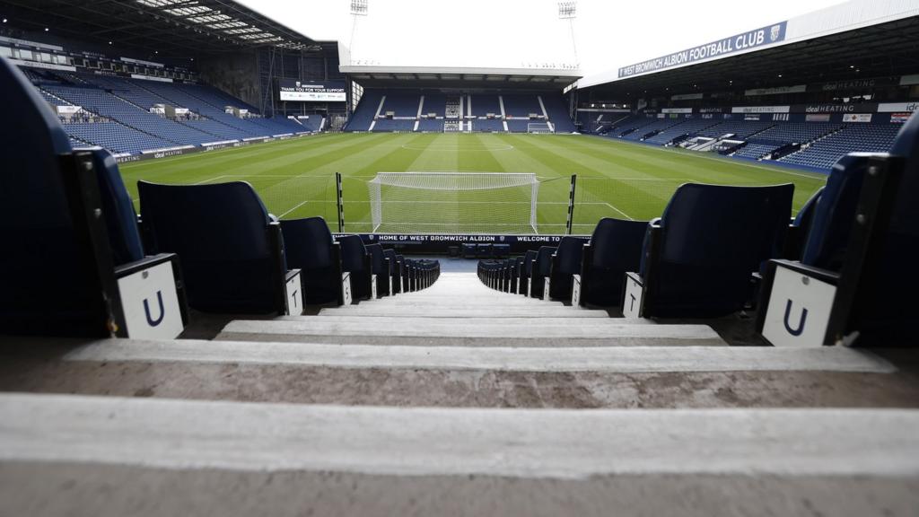 General view of the Hawthorns Stadium