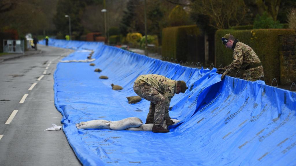 Soldiers in Ilkley