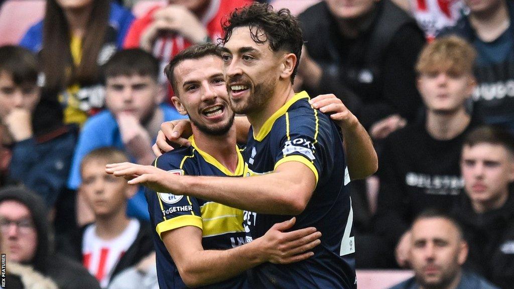 Matt Crooks celebrates putting Middlesbrough 2-0 up