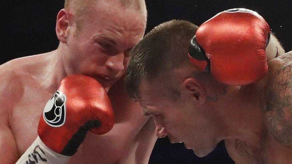 George Groves against Martin Murray