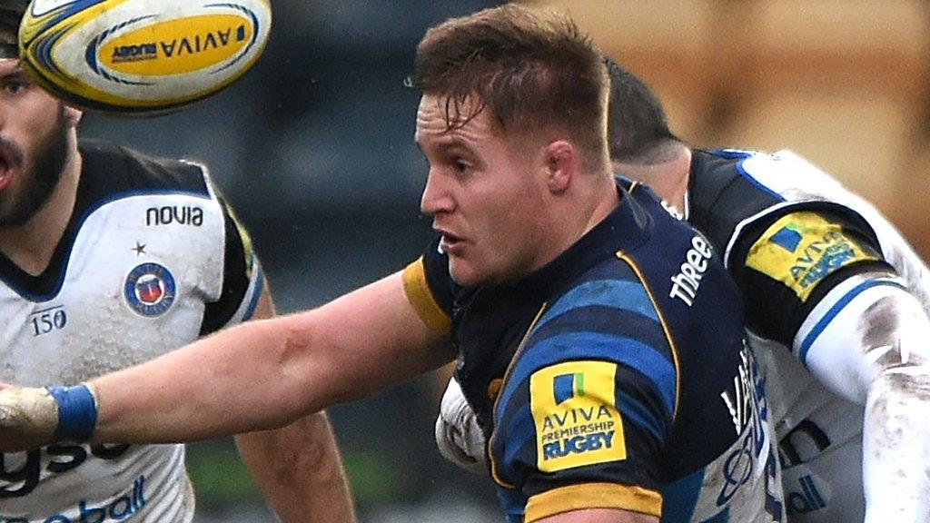 Worcester Warriors captain GJ Van Velze