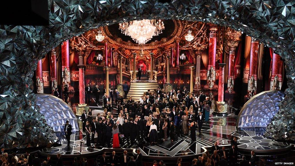 Oscars set