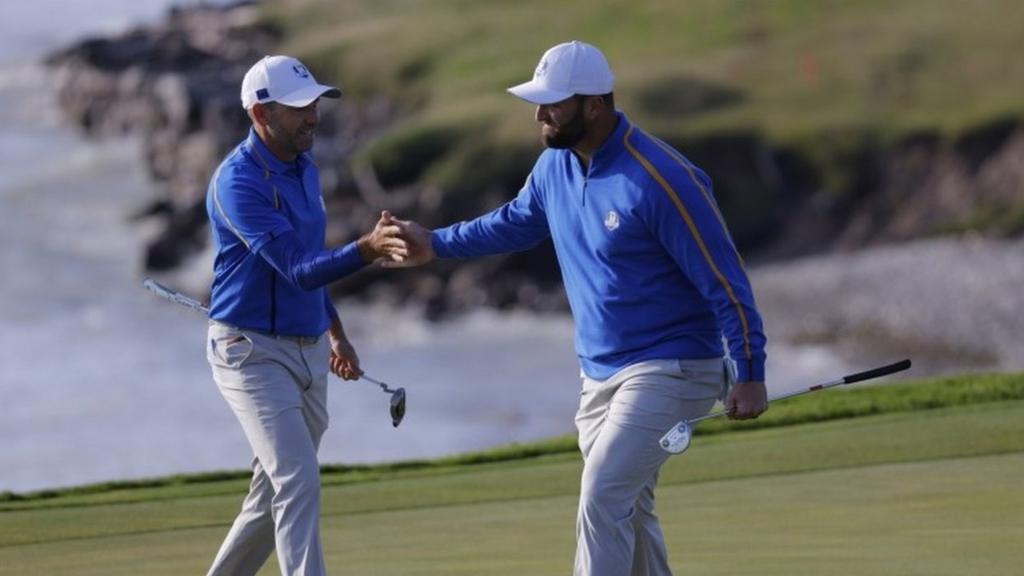 Sergio Garcia and Jon Rahm