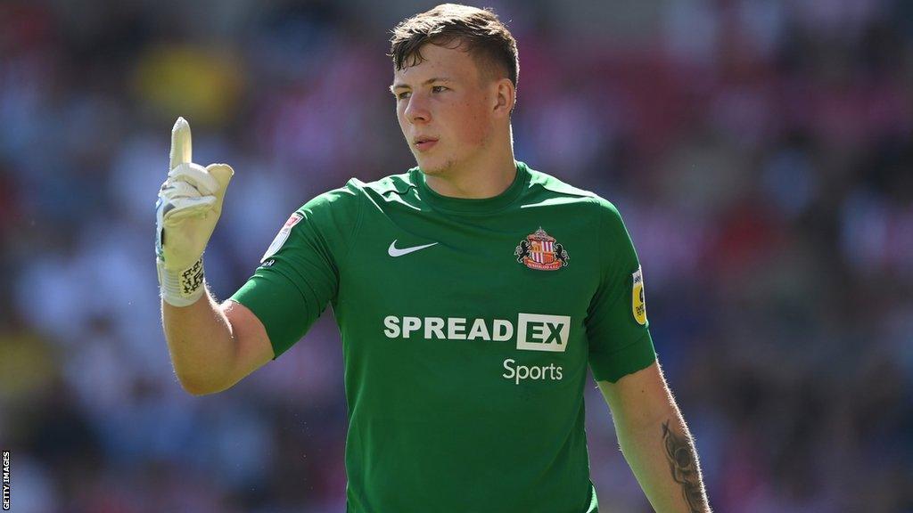 Sunderland goalkeeper Anthony Patterson