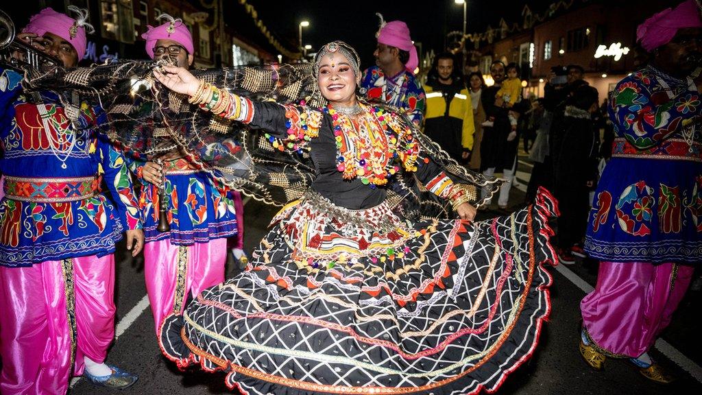 A dancer in Leicester