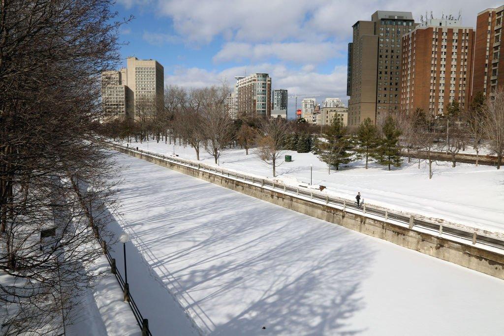 The Rideau Canal in Canada