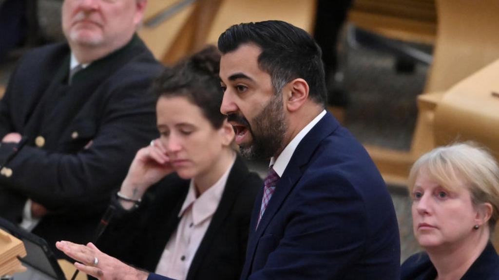 Humza Yousaf at FMQs