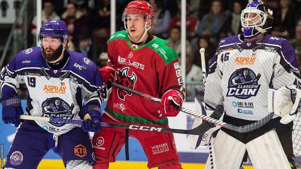 Cardiff Devils take on Glasgow Clan