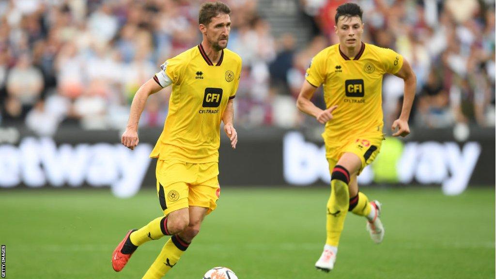 Chris Basham in action against Fulham