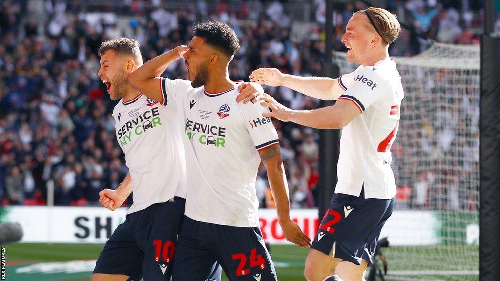 Bolton celebrate