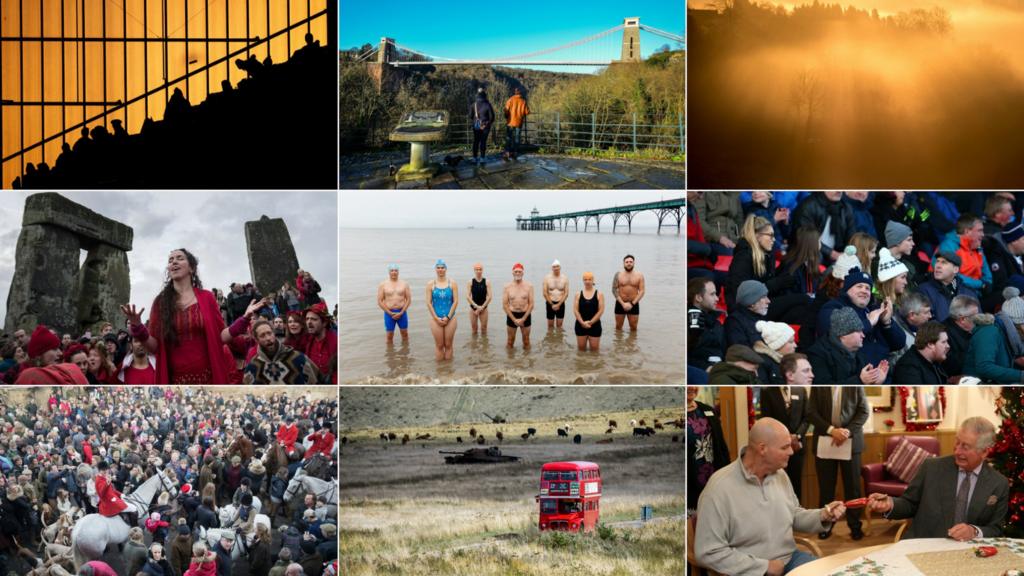 West Country collage