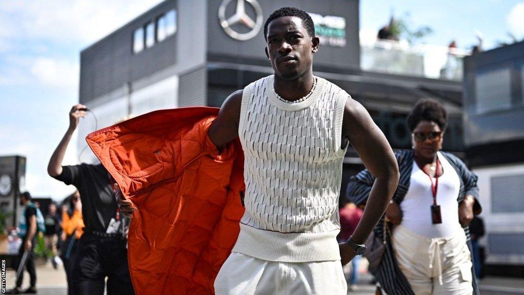 Damson Idris, Formula 1, Silverstone, British Grand Prix