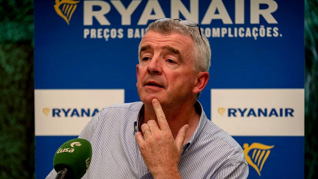 Ryanair chief executive Michael O'Leary