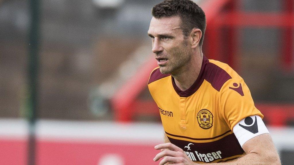 Motherwell defender Stephen McManus