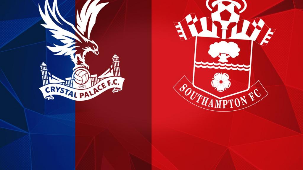 Crystal Palace and Southampton badges