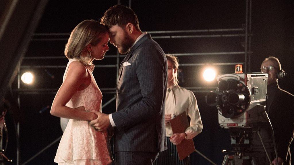 James Arthur and Cressida Bonas play quarrelling lovers in the dramatic video for Naked