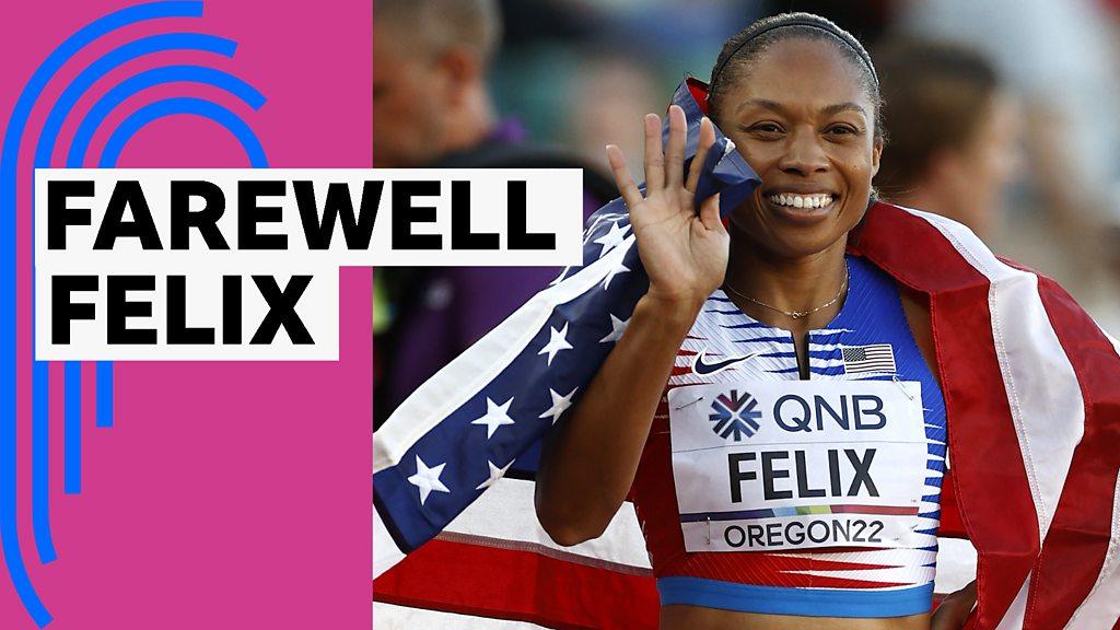 World Athletics Championships Michael Johnson praises Allyson Felix as
