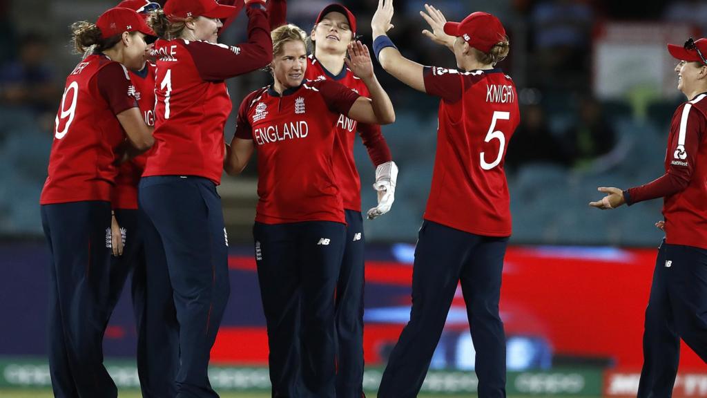 England celebrate