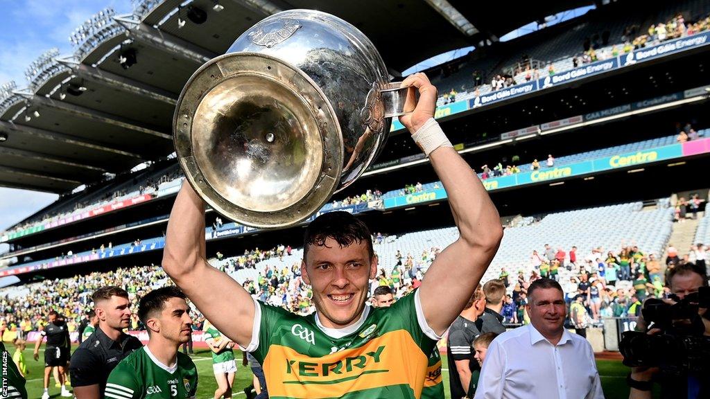 Clifford with Sam Maguire last year