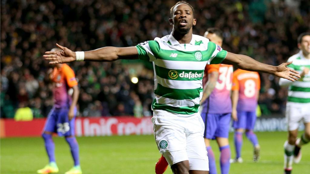 Dembele celebrates