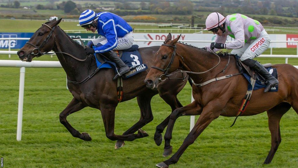 Punchestown Festival: Energumene completes Cheltenham-Punchestown