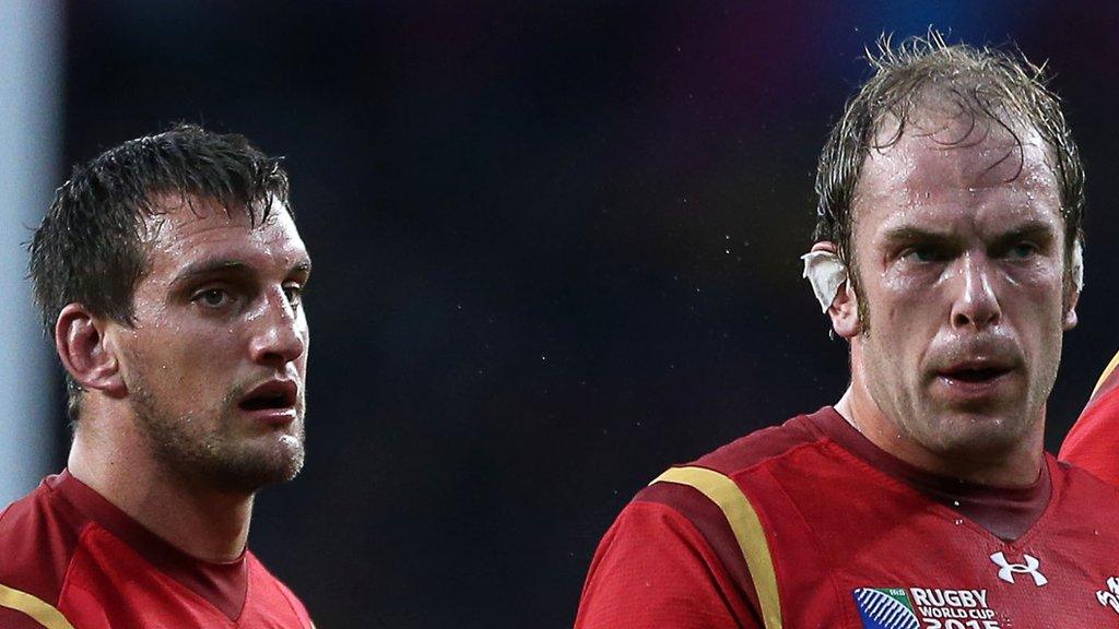 Sam Warburton and Alun Wyn Jones