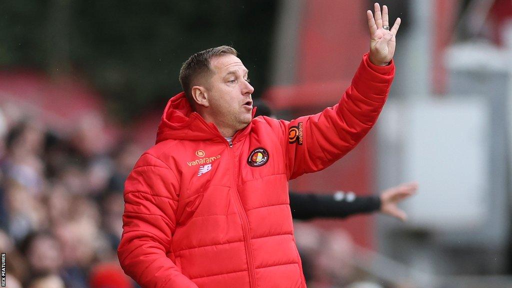 Dennis Kutrieb has been sacked by Ebbsfleet United