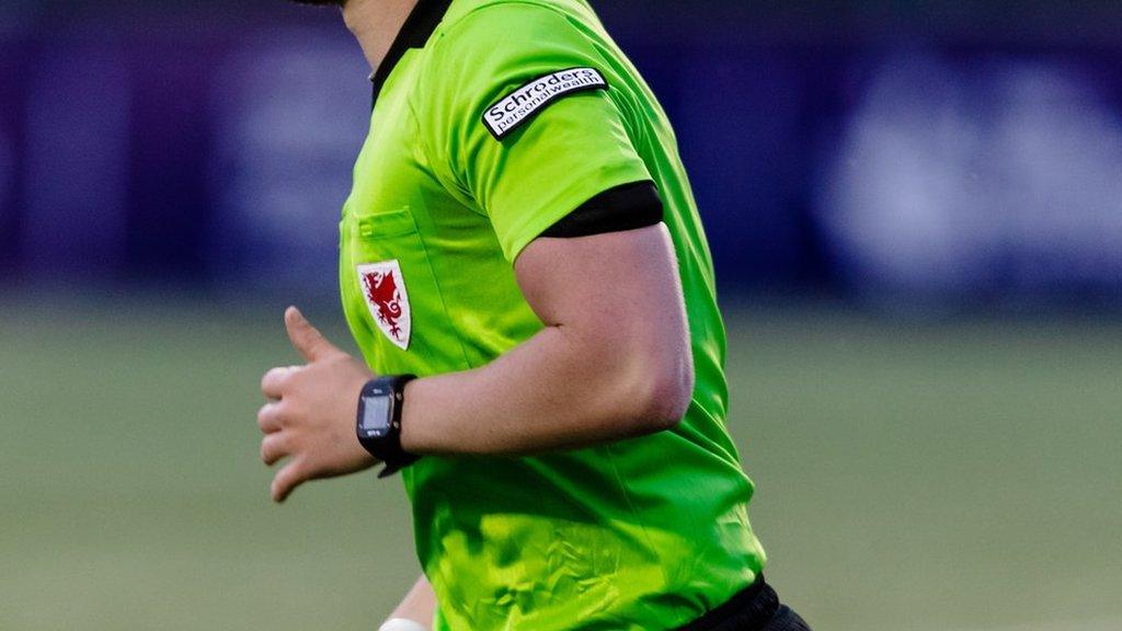 A Cymru Premier referee