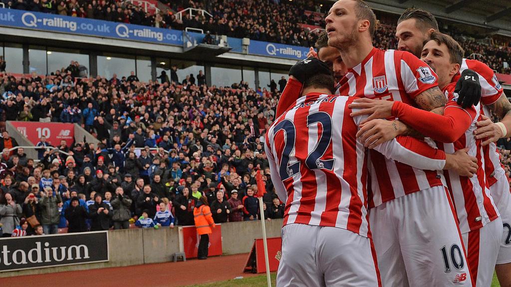 Marko Arnautovic celebrates scoring