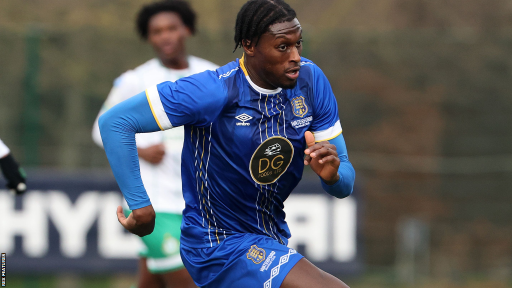 Tunmise Sobowale in action for Waterford