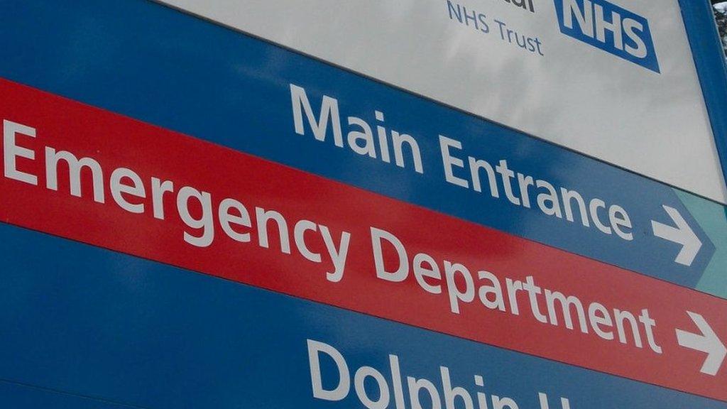 Hospital sign