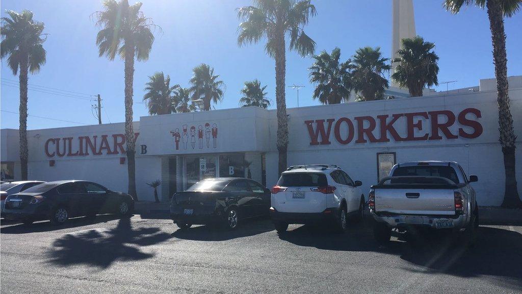 Culinary Workers Union building